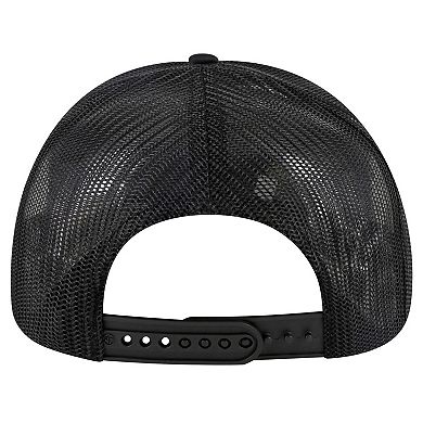 Men's '47 Black Chicago White Sox Local Patch Foam Front Trucker Adjustable Hat