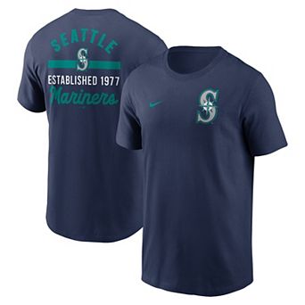 Men's Nike Navy Seattle Mariners 2-Hit T-Shirt