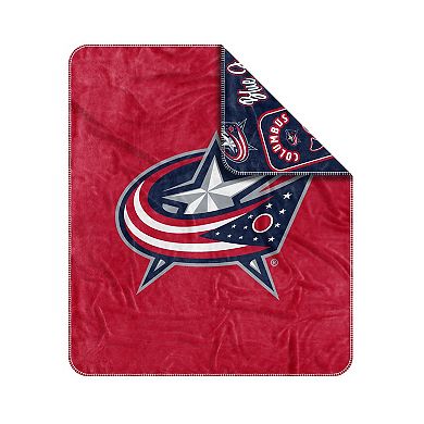 Columbus Blue Jackets 50" x 60" Dream Weave Throw Blanket