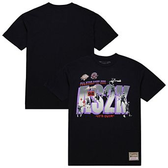 Men's Mitchell & Ness Vince Carter Black Toronto Raptors 2000 All-Star Game It's Over T-Shirt