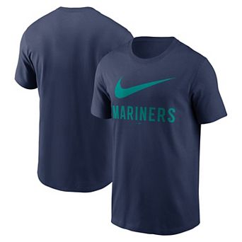 Men's Nike Navy Seattle Mariners Swoosh T-Shirt