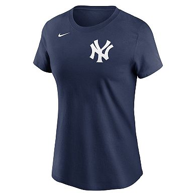 Women's Nike Max Fried Navy New York Yankees Fuse Name & Number T-Shirt