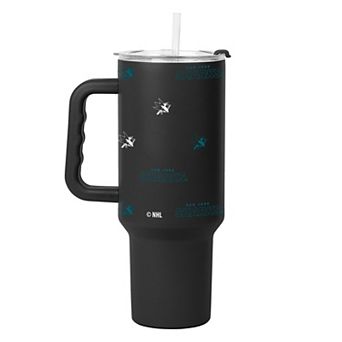 San Jose Sharks 40oz. Step and Repeat Powder Coat Tumbler