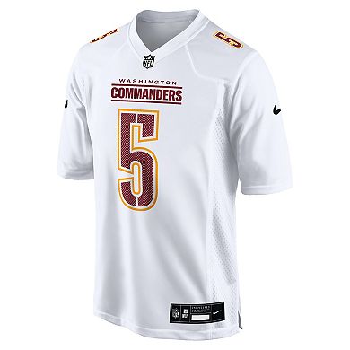 Men's Nike Jayden Daniels Tundra White Washington Commanders Fashion Jersey