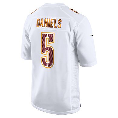 Men's Nike Jayden Daniels Tundra White Washington Commanders Fashion Jersey