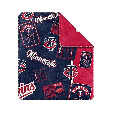 Minnesota Twins 50” x 60” Dream Weave Throw Blanket