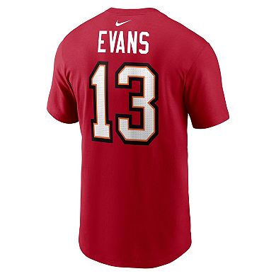 Men's Nike Red Tampa Bay Buccaneers Player Name & Number T-Shirt