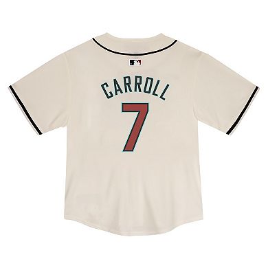 Toddler Nike Corbin Carroll White Arizona Diamondbacks Home Game Jersey