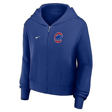 Women's Nike Royal Chicago Cubs Full-Zip Hoodie