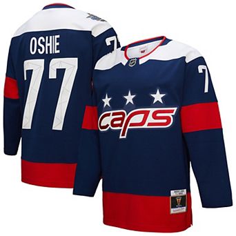 Men's Mitchell & Ness TJ Oshie Navy Washington Capitals Power Play Jersey