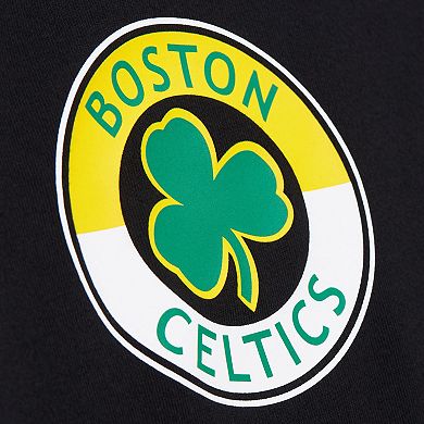 Men's Black Boston Celtics Black Out Collection Vintage Premium T-Shirt