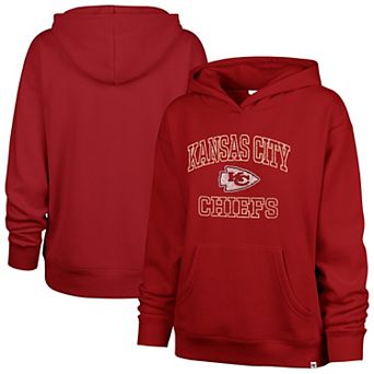 Women's '47 Red Kansas City Chiefs Clarity Naomi Pullover Hoodie