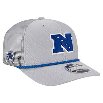 Men's New Era Gray Dallas Cowboys 2025 Pro Bowl 9SEVENTY Stretch-Snap Hat