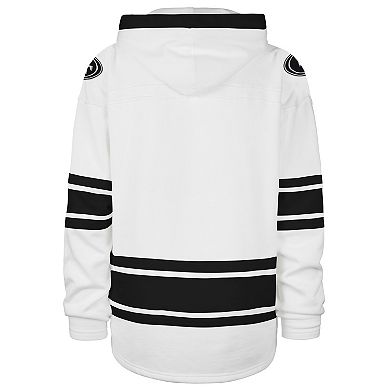 Men's '47 White San Francisco 49ers After Image Superior Lacer with Hood