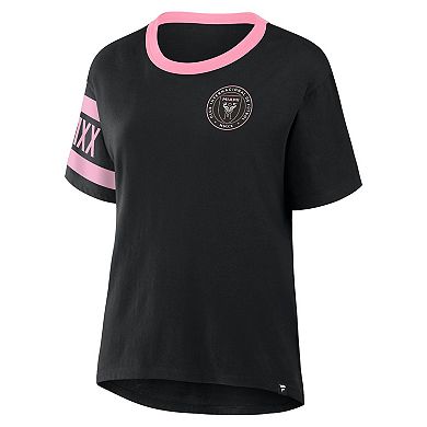 Women's Fanatics Black Inter Miami CF Defender Pairing Legacy T-Shirt