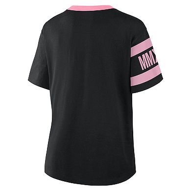 Women's Fanatics Black Inter Miami CF Defender Pairing Legacy T-Shirt