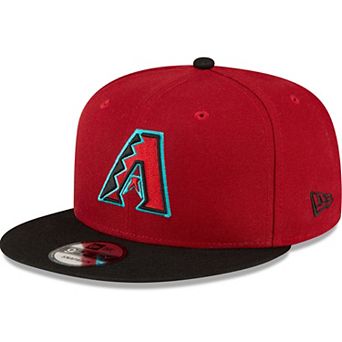 Men's New Era Red/Black Arizona Diamondbacks 9FIFTY Snapback Adjustable Hat
