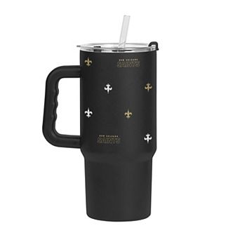 New Orleans Saints 24oz. Step and Repeat Powder Coat Tumbler