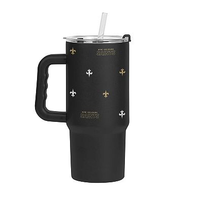 New Orleans Saints 24oz. Step and Repeat Powder Coat Tumbler