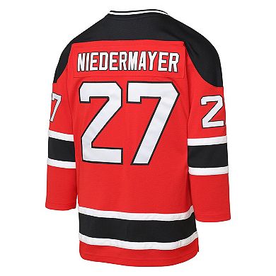 Youth Mitchell & Ness Scott Niedermayer Red New Jersey Devils 1999/00 Blue Line Player Jersey