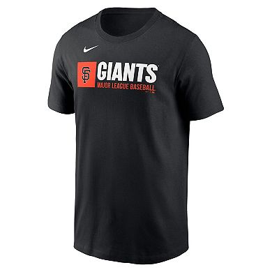 Men's Nike Black San Francisco Giants Team Block T-Shirt