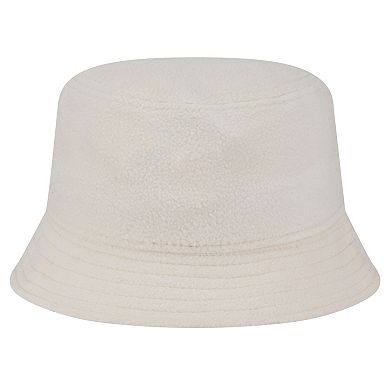 Women's New Era White Boston Red Sox Chrome Cozy Bucket Hat