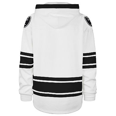 Men's '47 White Las Vegas Raiders After Image Superior Lacer with Hood