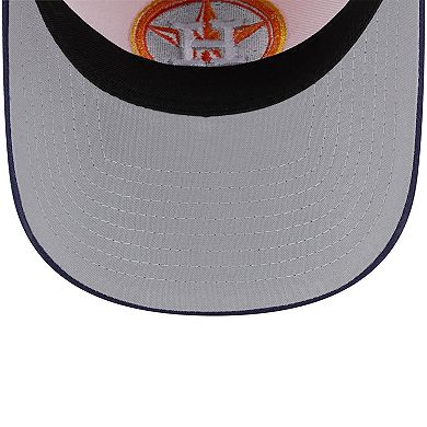 Men's New Era Orange Houston Astros 2024 Batting Practice 9TWENTY Adjustable Hat