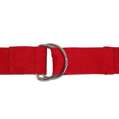 CTM Canvas Web Belt with D Ring Buckle