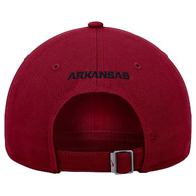 Men's Nike Cardinal Arkansas Razorbacks Club Adjustable Hat