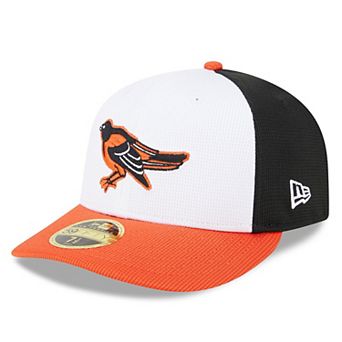Men's New Era White Baltimore Orioles 2024 Batting Practice Low Profile 59FIFTY Fitted Hat