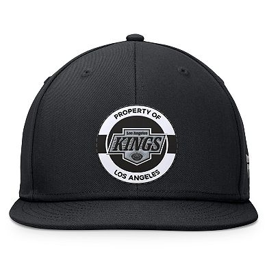 Men's Fanatics Black Los Angeles Kings Authentic Pro Training Camp Snapback Hat