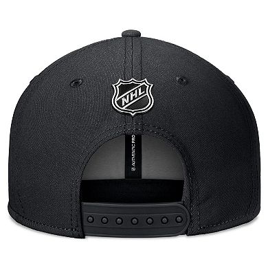 Men's Fanatics Black Los Angeles Kings Authentic Pro Training Camp Snapback Hat