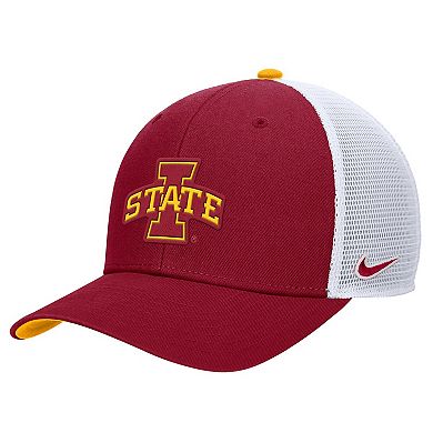 Men's Nike Crimson Iowa State Cyclones Rise Adjustable Trucker Hat