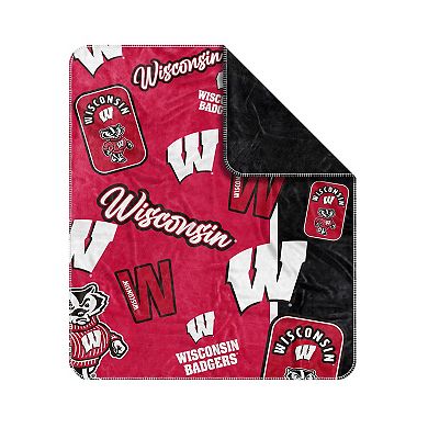Wisconsin Badgers 50” x 60” Dream Weave Throw Blanket