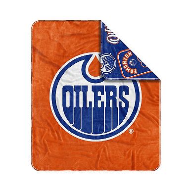 Edmonton Oilers 50” x 60” Dream Weave Throw Blanket