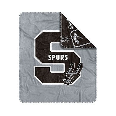 San Antonio Spurs 50" x 60" Dream Weave Throw Blanket