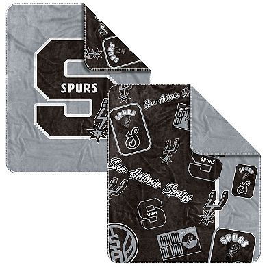 San Antonio Spurs 50" x 60" Dream Weave Throw Blanket