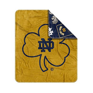 Notre Dame Fighting Irish 50” x 60” Dream Weave Throw Blanket