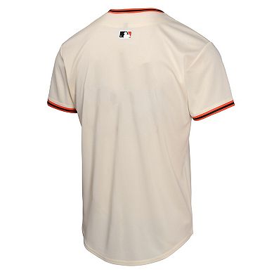 Youth Nike Cream San Francisco Giants Home Game Jersey