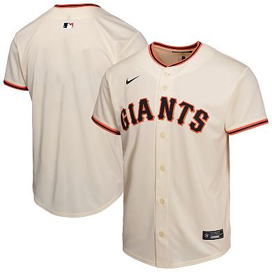 Youth Nike Cream San Francisco Giants Home Game Jersey