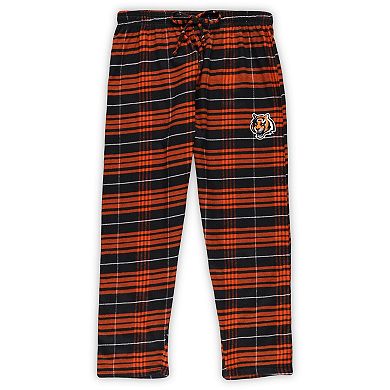 Women's Concepts Sport Cincinnati Bengals Plus Size Script Top & Pants Sleep Set
