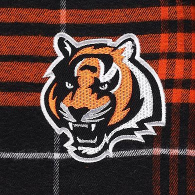 Women's Concepts Sport Cincinnati Bengals Plus Size Script Top & Pants Sleep Set