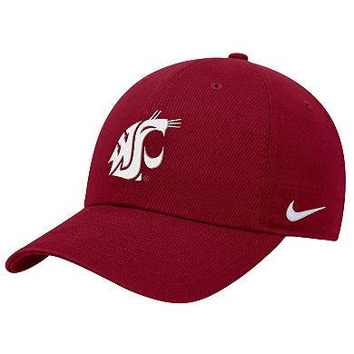 Men's Nike Crimson Washington State Cougars Club Adjustable Hat