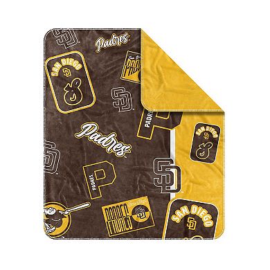 San Diego Padres 50" x 60" Dream Weave Throw Blanket