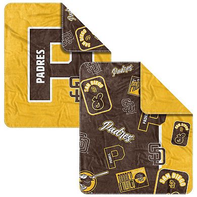 San Diego Padres 50" x 60" Dream Weave Throw Blanket
