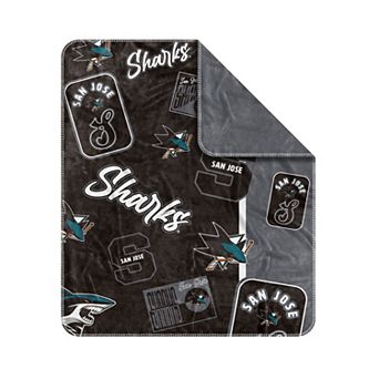 "San Jose Sharks 50"" x 60"" Dream Weave Throw Blanket"
