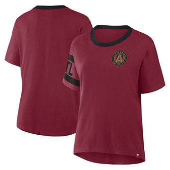 Women's Fanatics Burgundy Atlanta United FC Defender Pairing Legacy T-Shirt