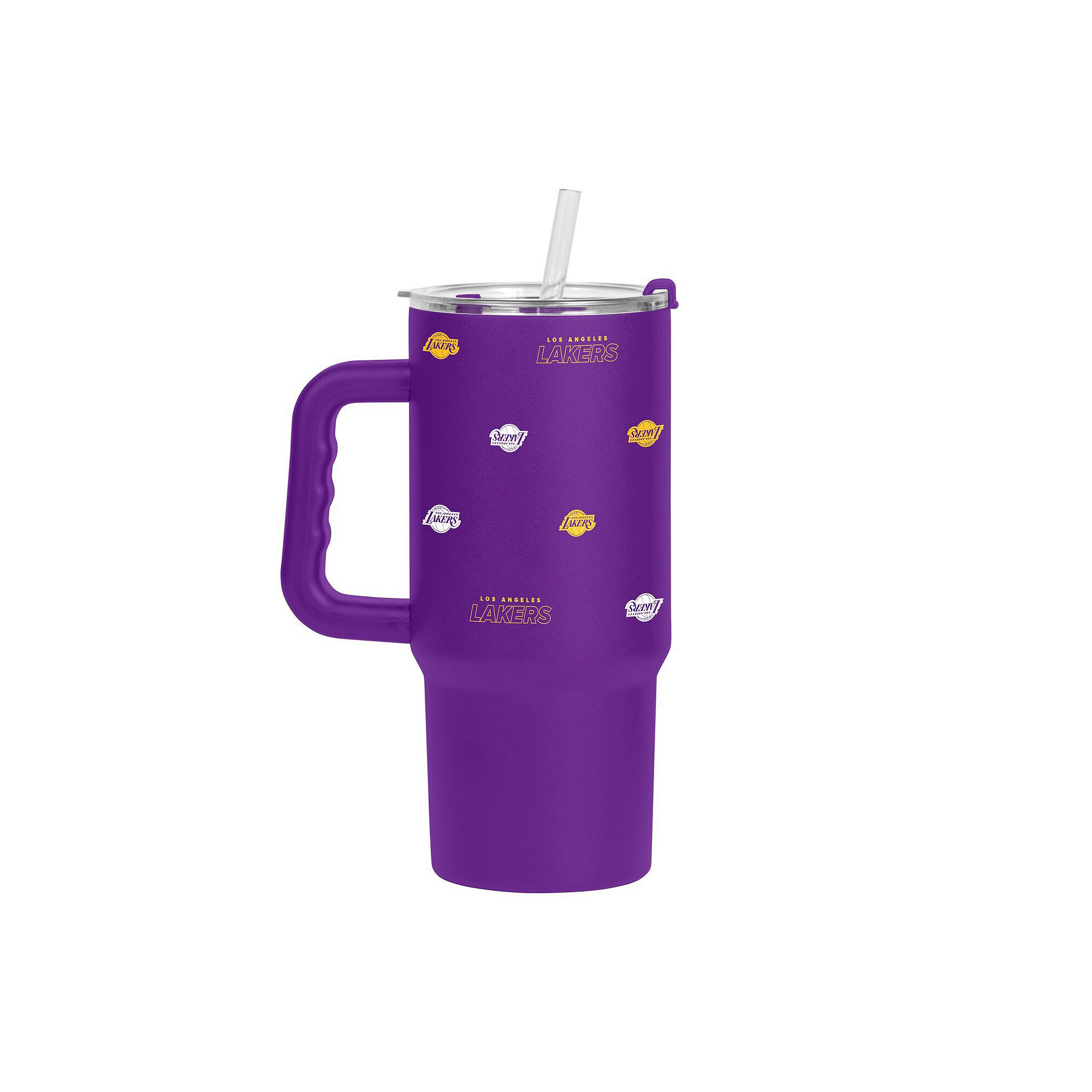 Los Angeles Lakers 24oz. Step and Repeat Powder Coat Tumbler, Purple
