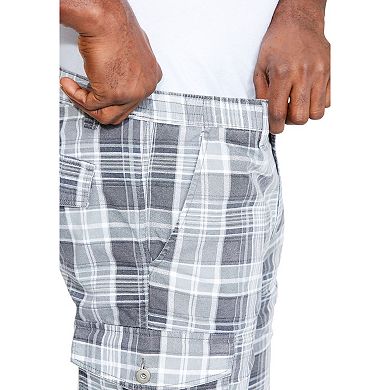 KingSize Men's Big & Tall 10"" Side Elastic Canyon Cargo Shorts